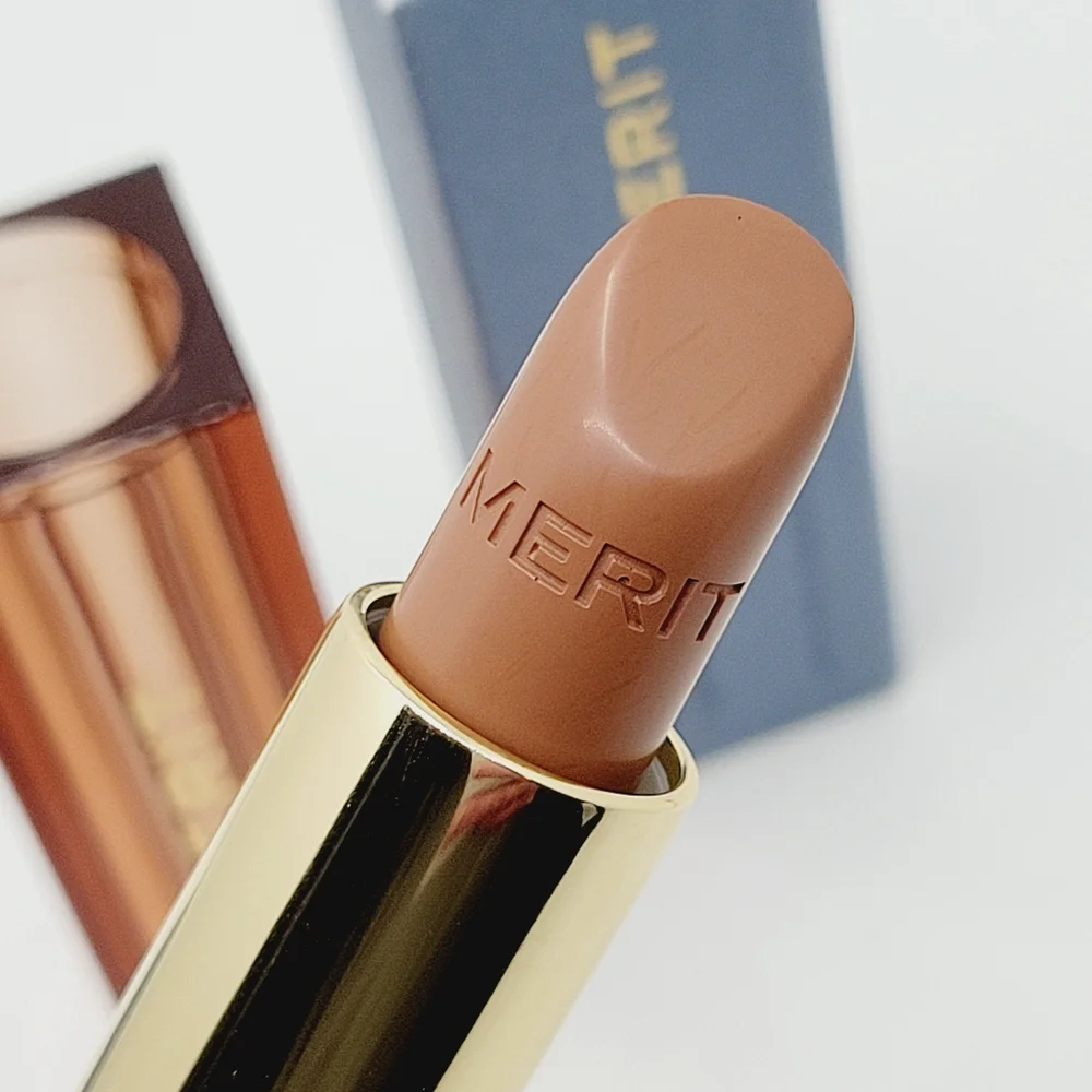 Slip Merit Signature Lip Lightweight Lipstick Warm Neutral Brand New In Box
